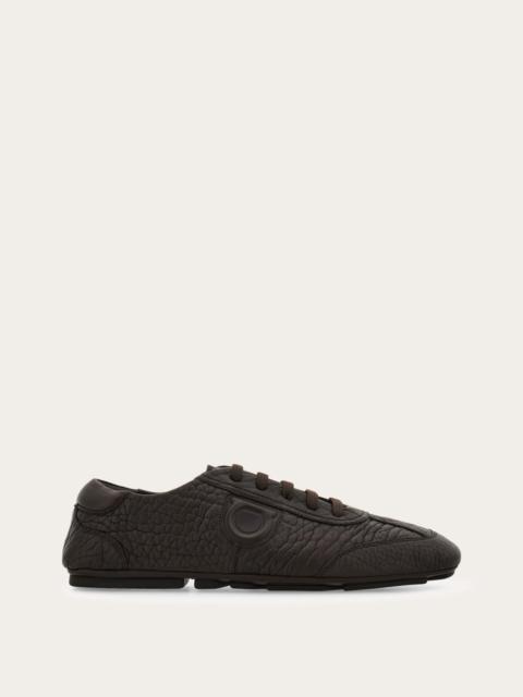 FERRAGAMO Lace up driver shoe