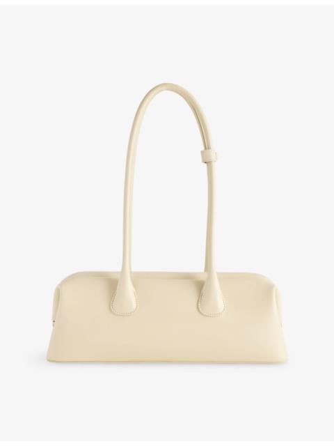 OSOI Boat Wide Leather Shoulder Bag