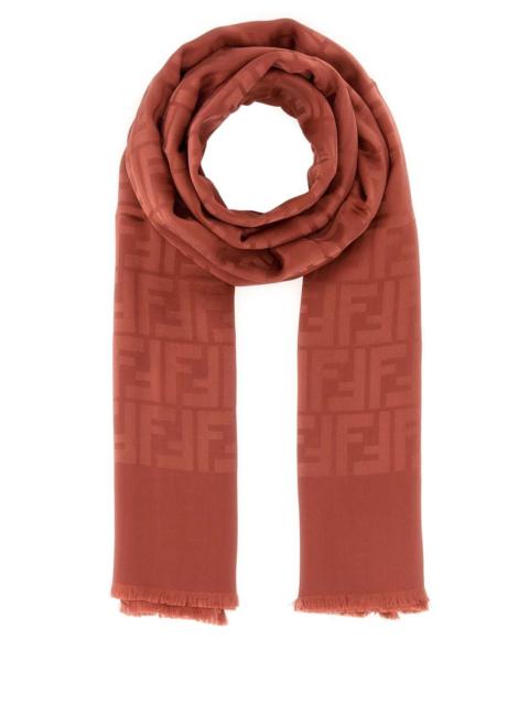 FENDI Fendi Women Brick Silk Scarf