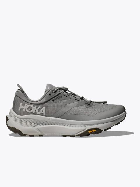 HOKA Men's Transport GTX Shoes in Galactic Grey/Stardust