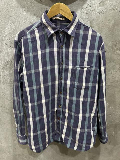 45Rpm Studio Japan Single Pocket Plaid Flannel