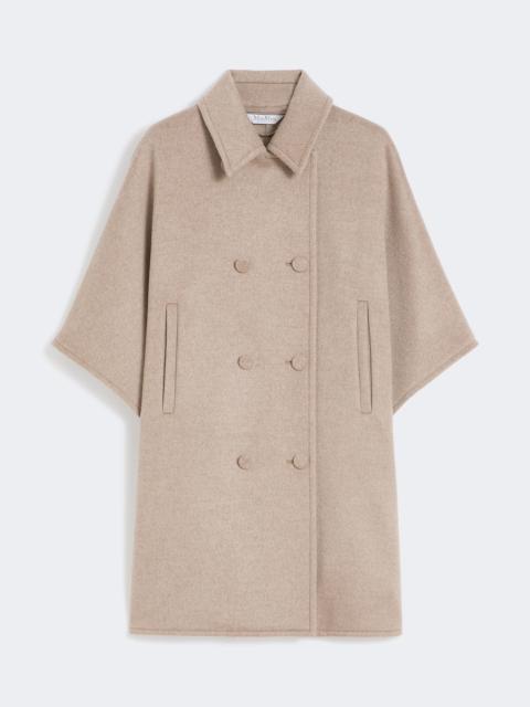 Max Mara Lightweight cashmere broadcloth cape - TAWNY BRONZE BROWN