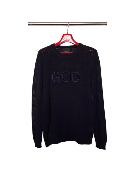UNDERCOVER SS14 God Dog Knit Sweater