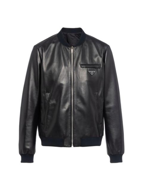 Prada Prada Black Jackets - Leather Jackets Men