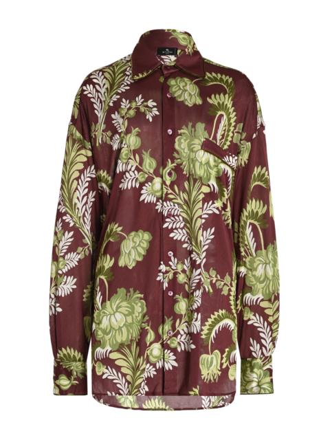 Etro Printed Shirt multi