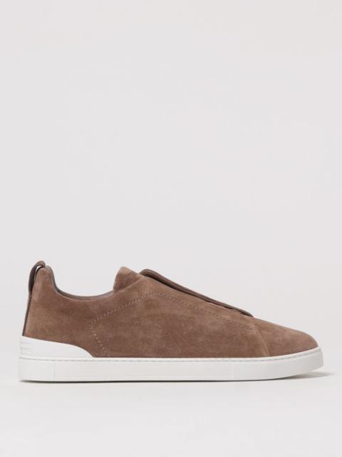 Zegna Sneakers Men Camel