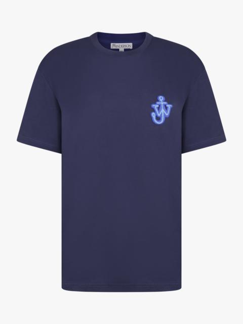 JW Anderson ANCHOR PATCH S/S T-SHIRT | NAVY