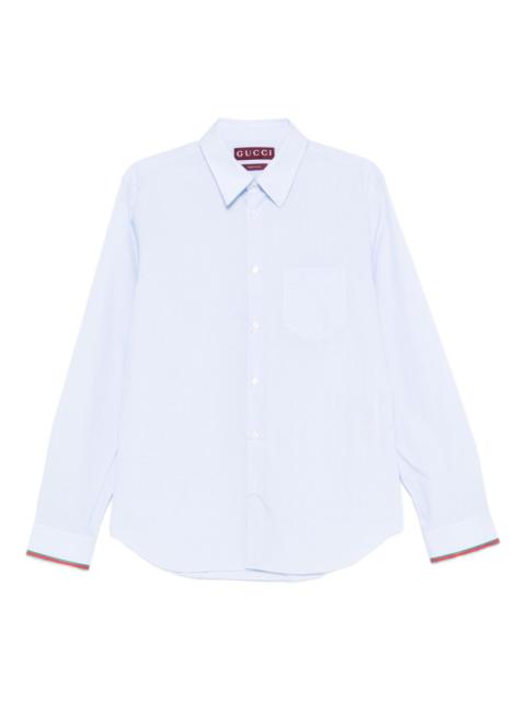 GUCCI Gucci Men Striped Cotton Shirt