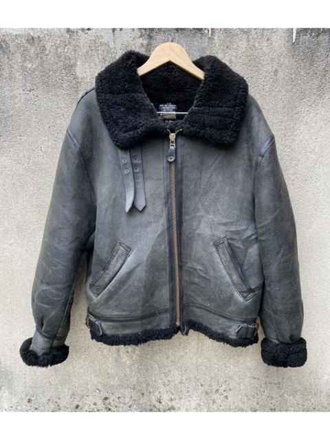 Other Designers VINTAGE AVIREX LIMITED LEATHER TYPE B3 U.S.A.F FLIGHT JACKET