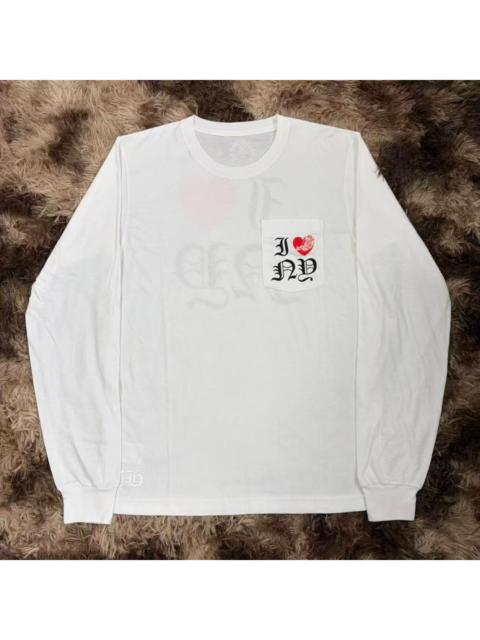 Chrome Hearts Chrome Hearts New York Limited Edition Heart-Shaped Long-Sleeve