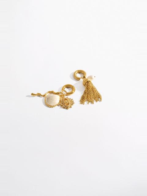 CAMILLA ENCHANTED OCEANIA ASYMMETRICAL DROP EARRINGS