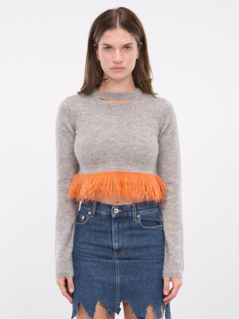 JW Anderson Fringe-Hem Jumper