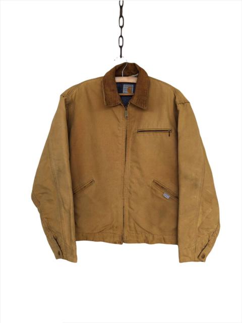 Other Designers Vintage - SICK🔥Vtg Carhartt 100 Years Blanket Lined Detroit Jacket