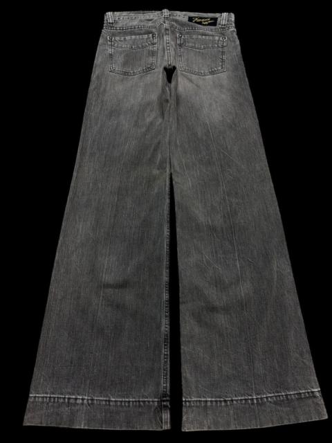 Archival Clothing - 💥Insane Baggy Flare💥90s Fiorucci Mudwash Sick Distress Jean