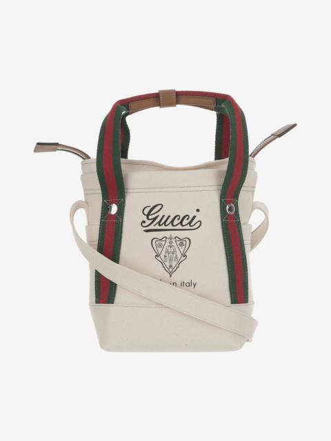 GUCCI Gucci Web Detail Crossbody Bag