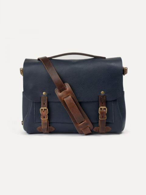 Bleu de Chauffe ÉCLAIR M POSTMAN BAG  -  NAVY BLUE