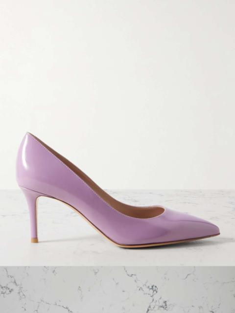 Gianvito Rossi 70 patent-leather pumps