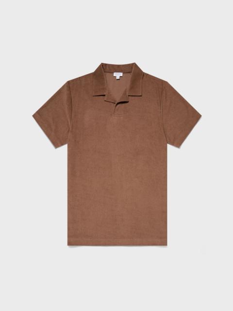 Sunspel Towelling Polo Shirt