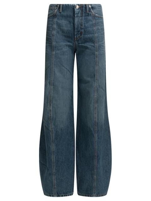 Other Designers Max Mara Sportmax "dora" Wide Leg Jeans