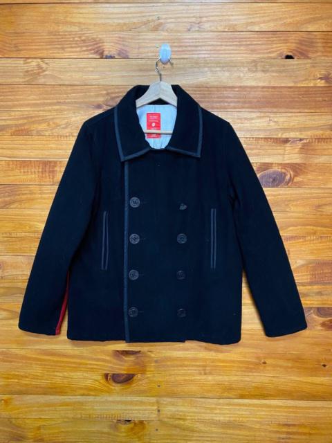 Other Designers Whiz Limited - Whiz Limited Wool Pea Coat Made In Japan