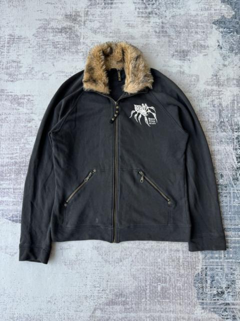 Other Designers Japanese Brand - Vintage Spider Fur Raccoon Goa Jacket