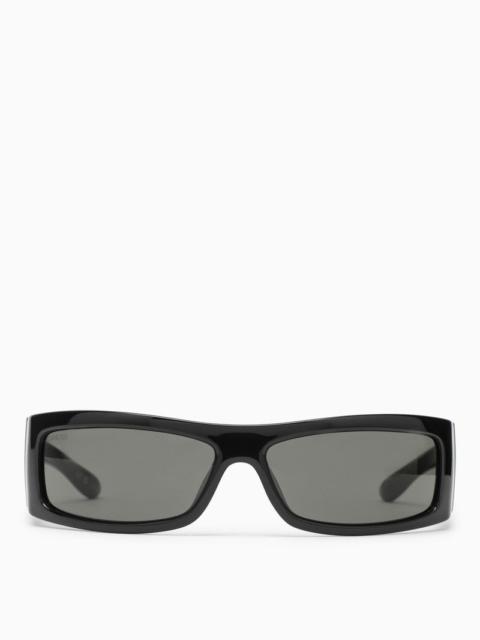 GUCCI Gucci Black Rectangular Sunglasses Men