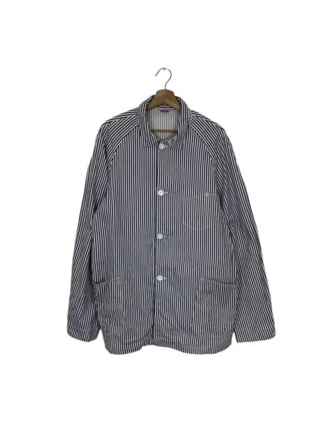 Other Designers Vintage - Nice design Kempel hickory stripe chore style jacket