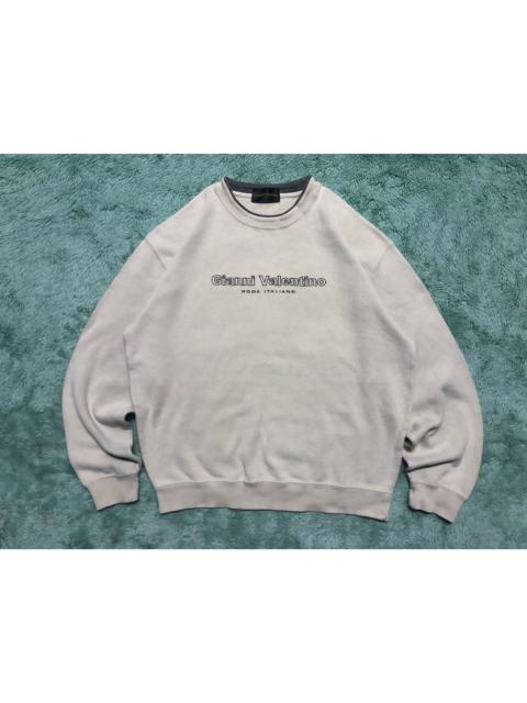 GIANI VALENTINO CREWNECK SWEATSHIRT SPELL OUT
