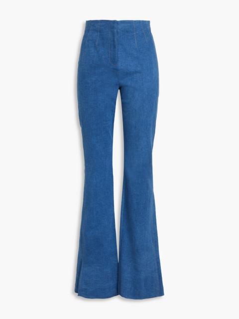 VERONICA BEARD Royce high-rise flared jeans