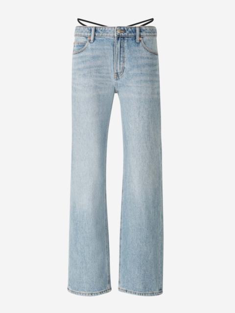 Alexander Wang WIDE LEG JEANS