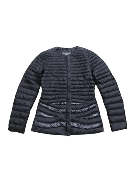 FERRAGAMO Salvatore Ferragamo Light Down Black Jacket