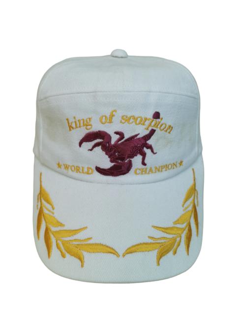 Other Designers Vintage - 🔥APRIL SALE🔥 VINTAGE KING OF SCORPION WORLD CHAMPION HAT