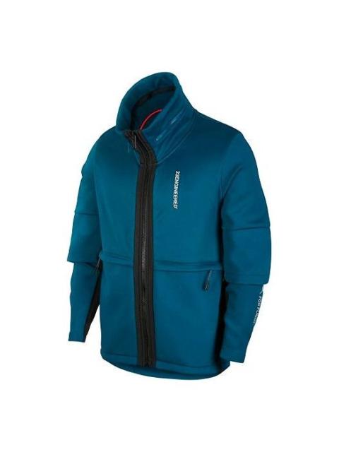 Jordan Air Jordan 23 MENS Engineered Fleeced Stand Collar Sports Jacket Blue BQ5766-347
