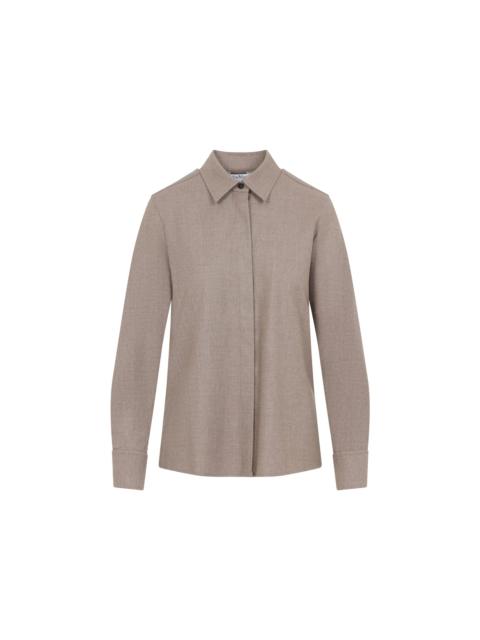 Max Mara Max Mara Tebaide Foule Of Wool Shirt Women