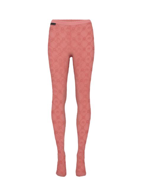 Marine Serre Recycled Mesh Flock Tights