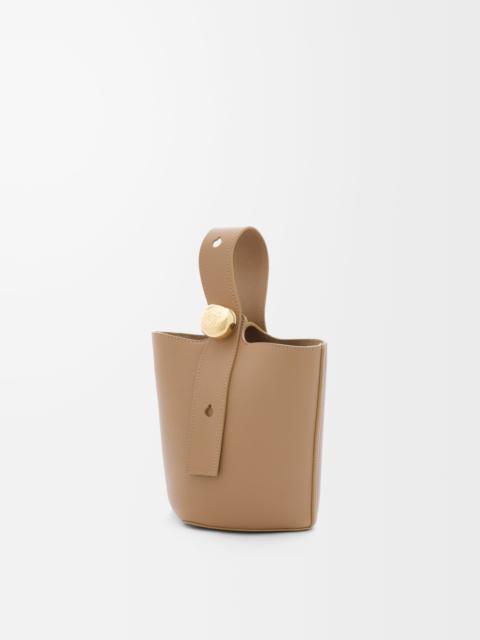 Loewe Mini Pebble bucket in soft grained calfskin