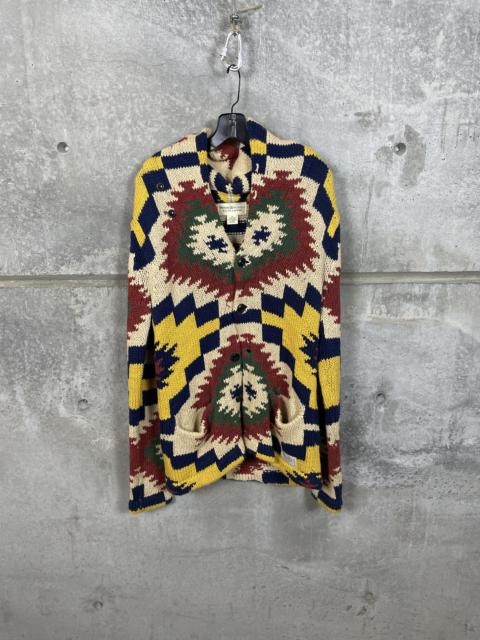 Other Designers Denim & Supply Ralph Lauren - Ralph Lauren Denim Supply Southwestern Navajo Cardigan RRL