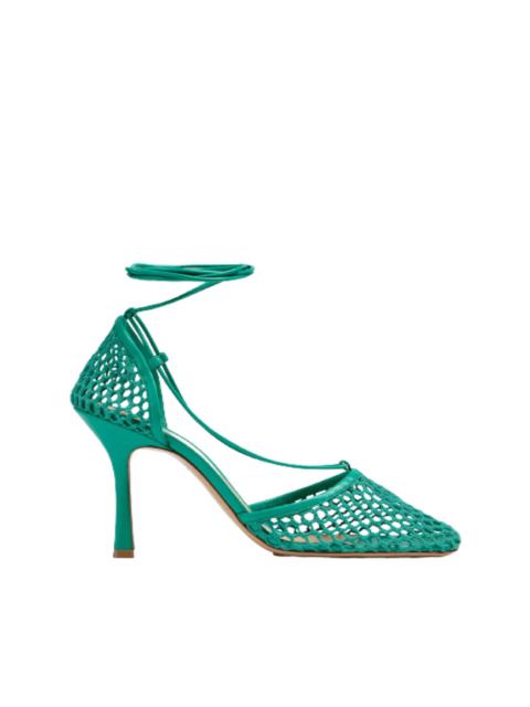 Bottega Veneta Bottega Veneta Stretch Lace Up Sandals