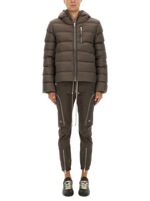 Rick Owens "GIMP" DOWN JACKET WITH HOOD