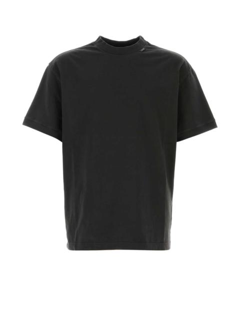 Prada Prada Men Slate Cotton T-Shirt