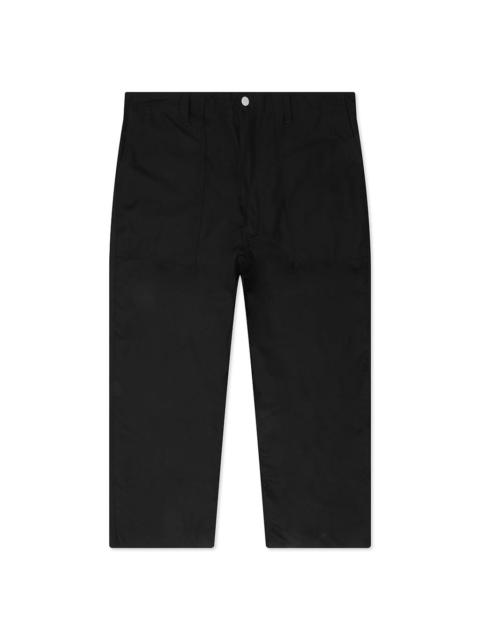 Comme des Garçons Homme HIGH-DENSITY WEATHER TROUSERS - BLACK