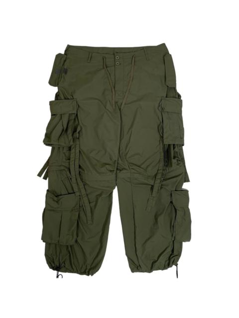 Vintage Houston Cargo Pants Military French Nylon Cargo