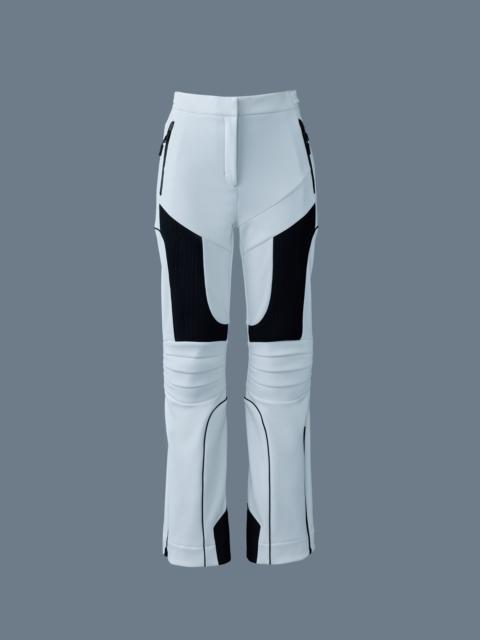 MACKAGE MAIKA Techno Fleece ski pants with articulated knees and smocked detail