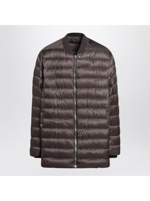 Moncler Moncler + Rick Owens Mud-Colored Quilted Zip-Up Down Jacket Men