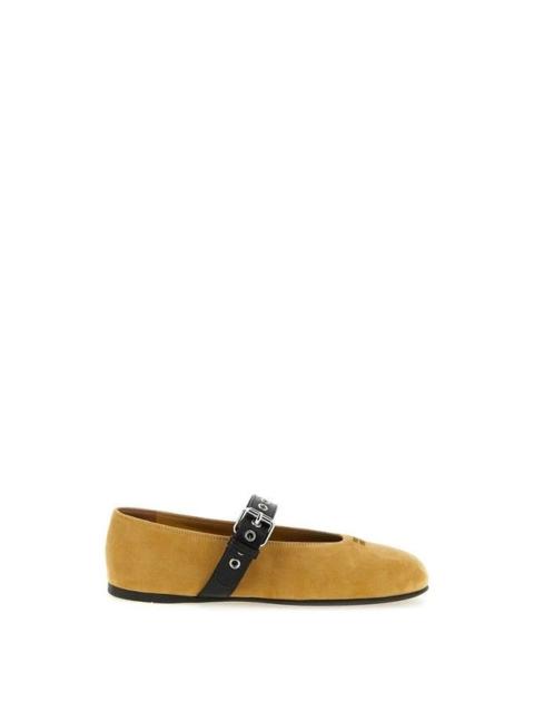 Miu Miu MIU MIU Honey Suede Ballerinas New & Authentic (Women's size