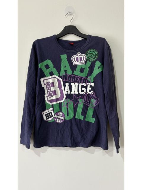Other Designers 14th Addiction - Baby doll poem logo Long Sleeve shirt