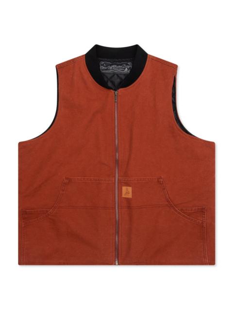One Of These Days WORK VEST - RUST