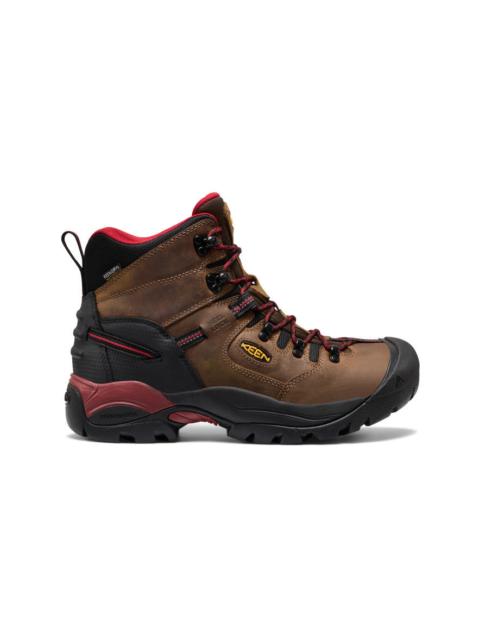 KEEN Men's Pittsburgh Energy 6" Waterproof Boot (Carbon Toe)