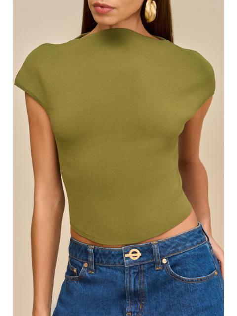 Cult Gaia VIRGINIANA KNIT TOP