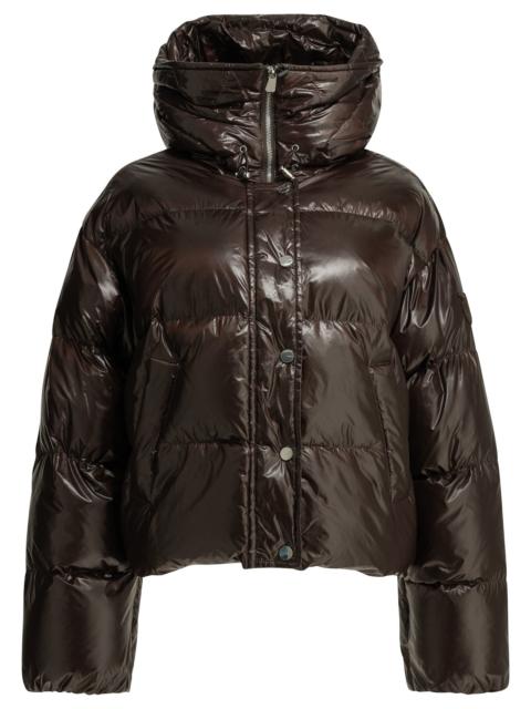 PINKO Pinko Women Nylon Jacket Brown